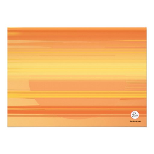 Smiling Jack-O-Lattern Photo Invitation
