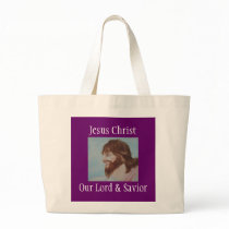 Smiling Jesus Totebag