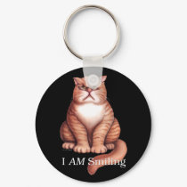 Smiling Keychain by gailgastfield Smiling Keychain