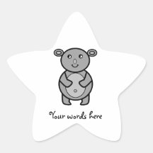 Smiling koala bear sticker