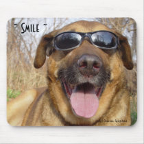 Smiling Labrador, Mousepad.