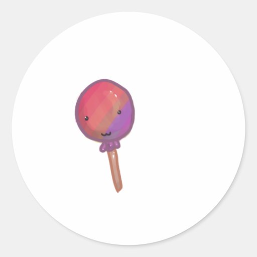 Smiling Lollipop Sticker