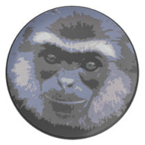 Smiling Monkey Face Plate (blue) plates