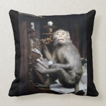 Smiling Monkey Pillows
