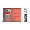Smiling Monkey postage