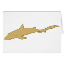 Smiling Nurse Shark Card