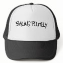 Smiling Politely trucker's hats by smilingpolitely Smiling Politely trucker's hats