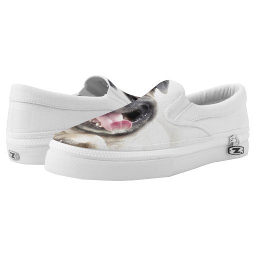 pug with pug slippers smiling pug pug printed shoes zazzle pug with pug slippers smiling pug pug printed shoes zazzle