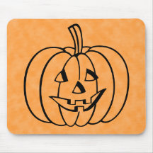 Smiling Pumpkin. Mousepads
