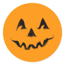 Smiling Pumpkin stickers