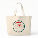 Smiling Santa bags