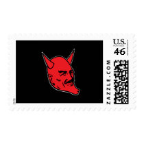 smiling_satan_btn_blk postage by divebargraphics smiling_satan_btn_blk postage