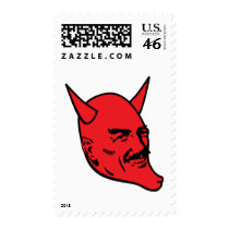 smiling_satan postage by divebargraphics smiling_satan postage
