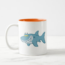 Smiling Shark Coffee Mugs