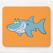 Smiling Shark Mousepad