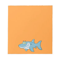 Smiling Shark Memo Note Pad