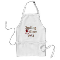 Smiling Since 1932 Aprons