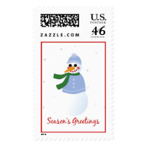 Smiling Snowman stamps