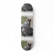 Smiling Zebra Skateboard