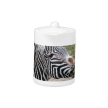 Smiling Zebra  Teapot
