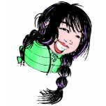 smille manga girl t-shirts