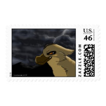 Smirking Gryphon stamp