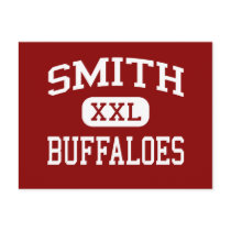Smith - Buffaloes - Middle School - Beaumont Texas Post Card