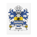Smith Family Crest postcards by coatsofarms Smith Family Crest postcards
