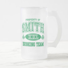 Smith Irish Drinking Team Mugs