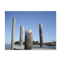 Smith Island Dock Postcard by mikek92349 Smith Island Dock Postcard