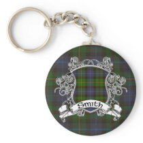 Smith Tartan Shield Key Chain