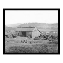 Smith's Barn and Hospital in Keedysville, MD 1862 posters