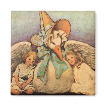 Smith's Mother Goose magnets by YesterdayCafe Smith's Mother Goose magnets