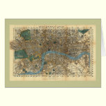 Smith's new map of London 1860 cards