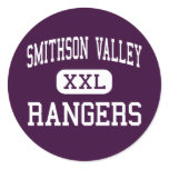 Smithson Valley - Rangers - High - Spring Branch Round Sticker