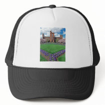 Smithsonian Castle and Haupt Garden hats by cityphotos Smithsonian Castle and Haupt Garden hats