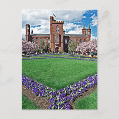 Smithsonian Castle and Haupt Garden Post Cards