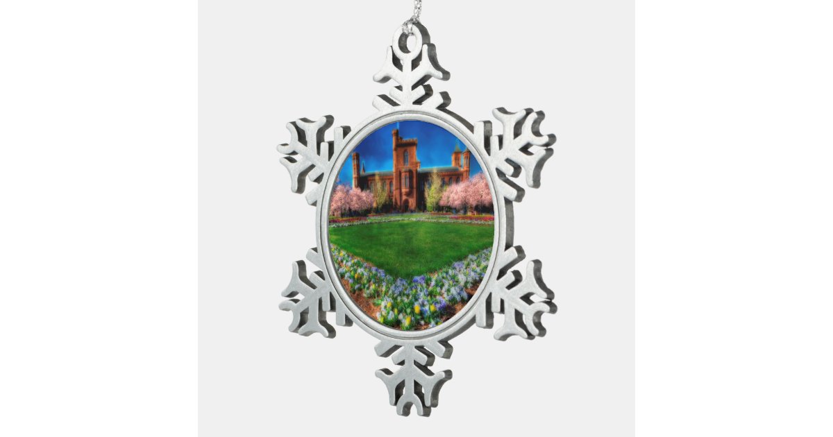 smithsonian castle garden spring blossoms snowflake pewter smithsonian castle garden spring blossoms snowflake pewter