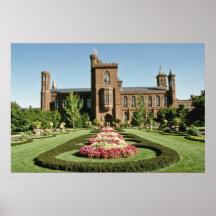 Smithsonian Institute and Enid Haupt Garden Print