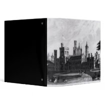 Smithsonian Institution from the South West 3 Ring Binders