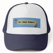 SMM Blue Net Hat by selfmademonkeys SMM Blue Net Hat