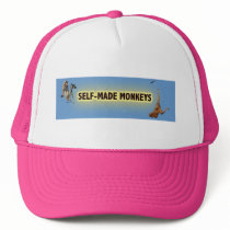 SMM Pink Hat by selfmademonkeys SMM Pink Hat