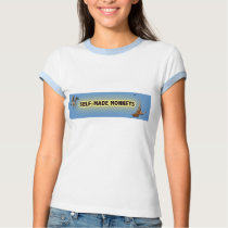 SMM Women's Ringer t-shirts by selfmademonkeys SMM Women's Ringer t-shirts