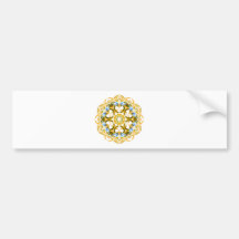 Smoke Art Bumper Sticker