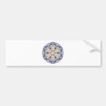 Smoke Art Bumper Sticker