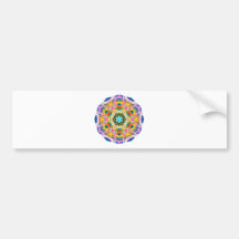 Smoke Art Bumper Sticker