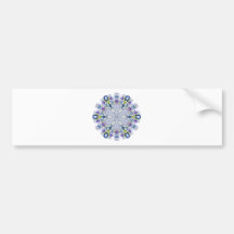 Smoke Art Bumper Sticker