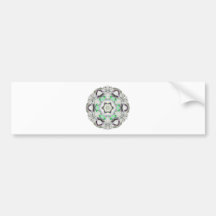 Smoke Art Bumper Sticker