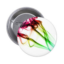 Smoke Art Photography Pinback Button