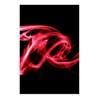 Smoke Art print